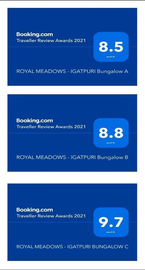 ROYAL MEADOWS - IGATPURI Bungalow B Exterior foto